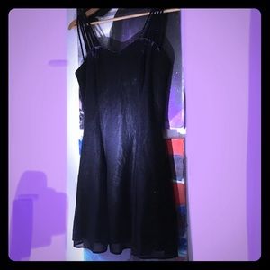 LAST CHANCE Dark shimmery purple dance dress